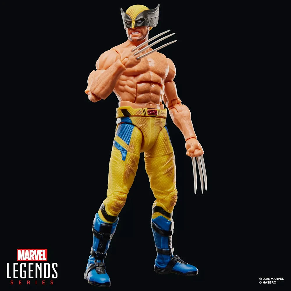 Hasbro Marvel Legends Series Wolverine (Deadpool & Wolverine) 6-Inch-Scale Original Action Figure Model Collection Toys