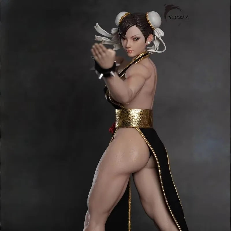 New Stock Play Toy P023 1/6 Scale Fighting Goddess Chun Li With Movable Eyes 12 Female Soldier Action Figure Model Toy Gift