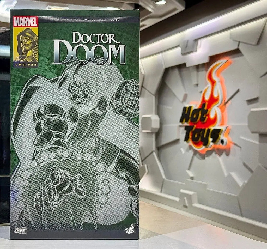 Original Hot Toys HT CMS022B CMS022 Comics Doctor Doom 1/6 in Stock Anime Action Collection Figures Model Toys