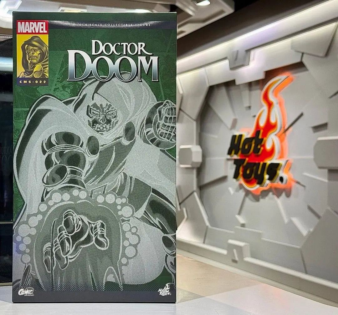 Original Hot Toys HT CMS022B CMS022 Comics Doctor Doom 1/6 in Stock Anime Action Collection Figures Model Toys