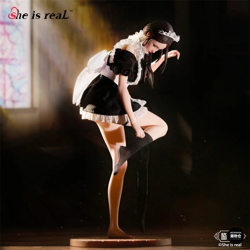 Original In Stock Bearpanda * She Is Real  1/6 Anime Figure Modle Hyper-Realistic Maid Figurine