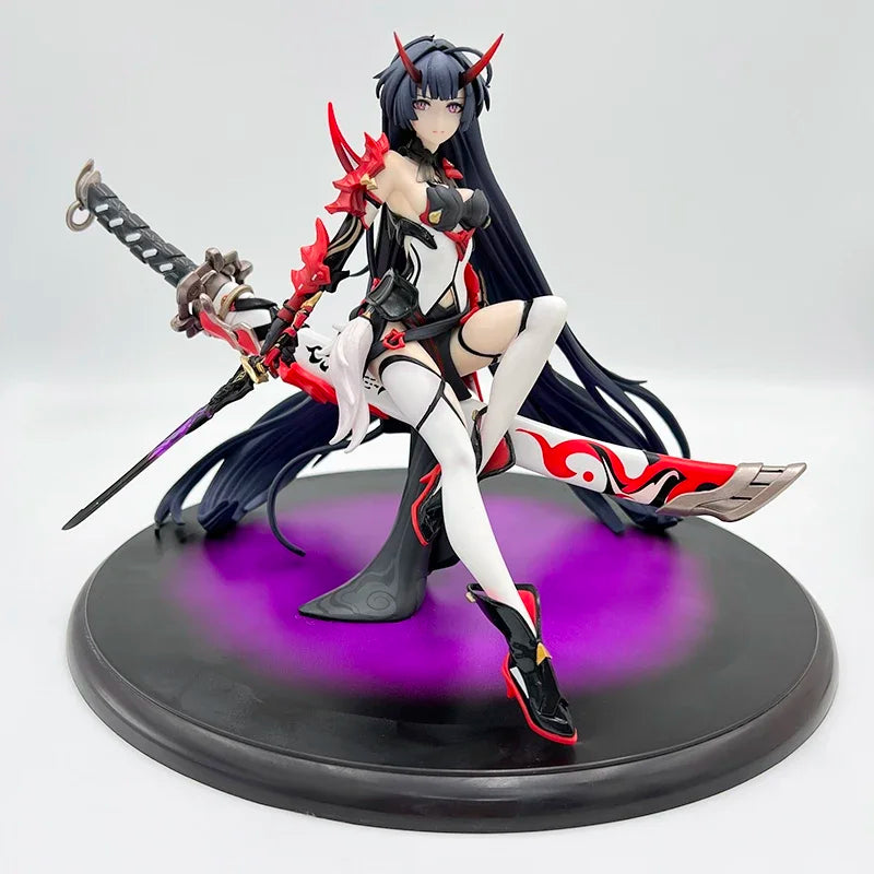 28cm Honkai Impact 3rd Theresa Apocalypse Anime Girl Figure Houkai Sakura Yae/Kiana Kaslana Action Figure Collection Model Toy