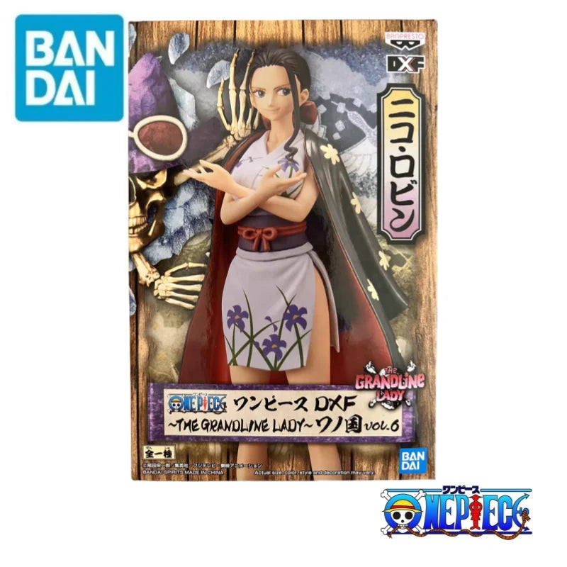 Auf Lager Bandai Original One Piece Banpresto Nico Robin 100 % Original Anime Merchandise Weihnachtsgeschenke Figur Actionfigur