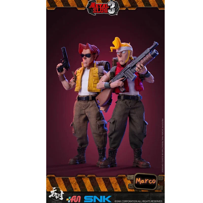 TUNSHI Studio Original SNK Model Official Metal Slug 3 Marco Tarma Rebel Soldier 1/12 Mecha Action Figure Toys IN STOCK