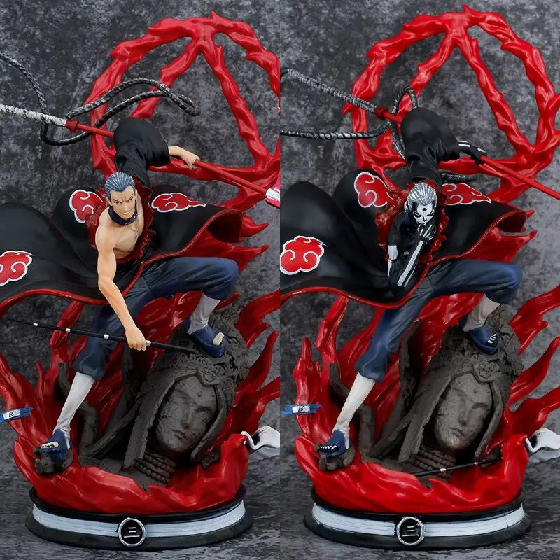 36 cm Hidan Akatsuki Böser Gott Form Figur Animation Peripherie Spielzeug Sammlungen Desktop Ornament Handwerk Modell Urlaub Geschenke Spielzeug