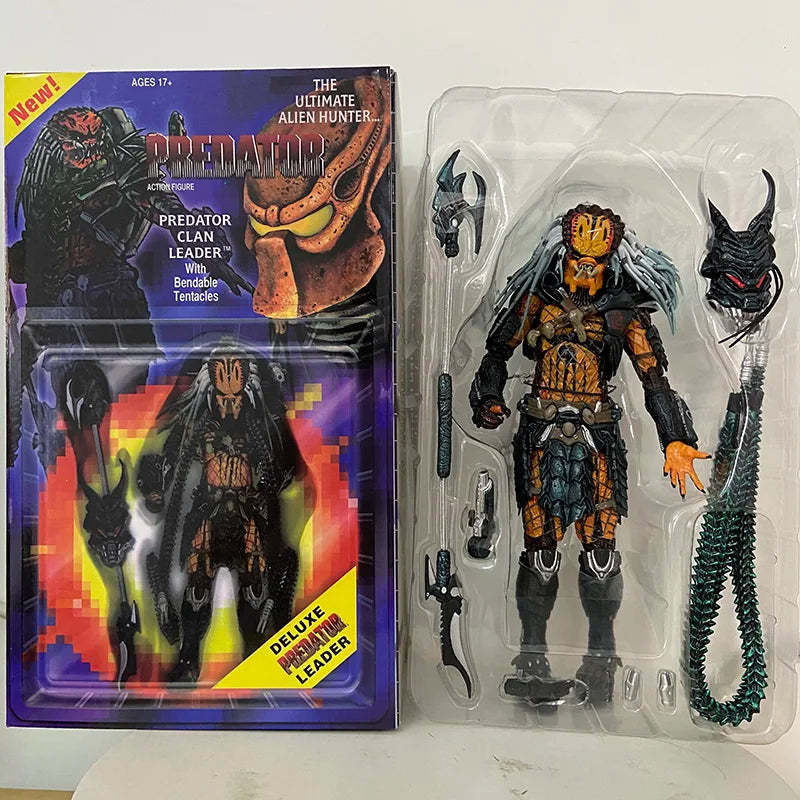 NECA Concrete Jungle Action Figure Warrior Hunter Chief Alien VS Predator Scarface Predator Deluxe Collectable Toy Gifts Dolls