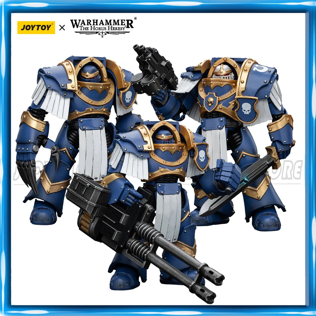 JOYTOY Warhammer 40K 1/18 Actionfigur Ultramarines Cataphractii Terminator Squad Anime Figuren Spielzeug Modell