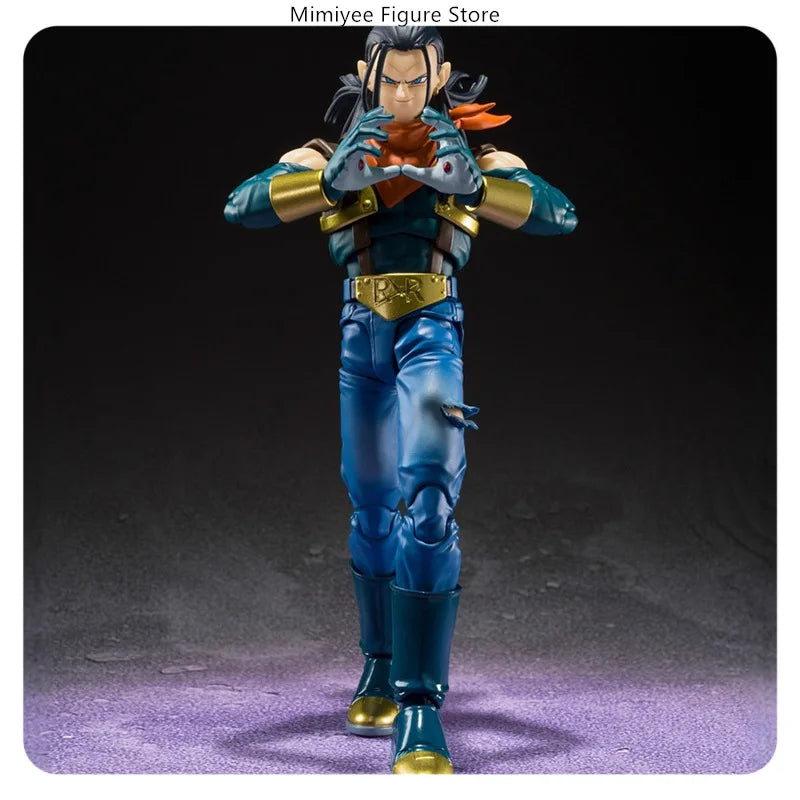 Dragon Ball Android 17 Super 16cm Articulated Figure Model Statue Desktop Decoration Gift