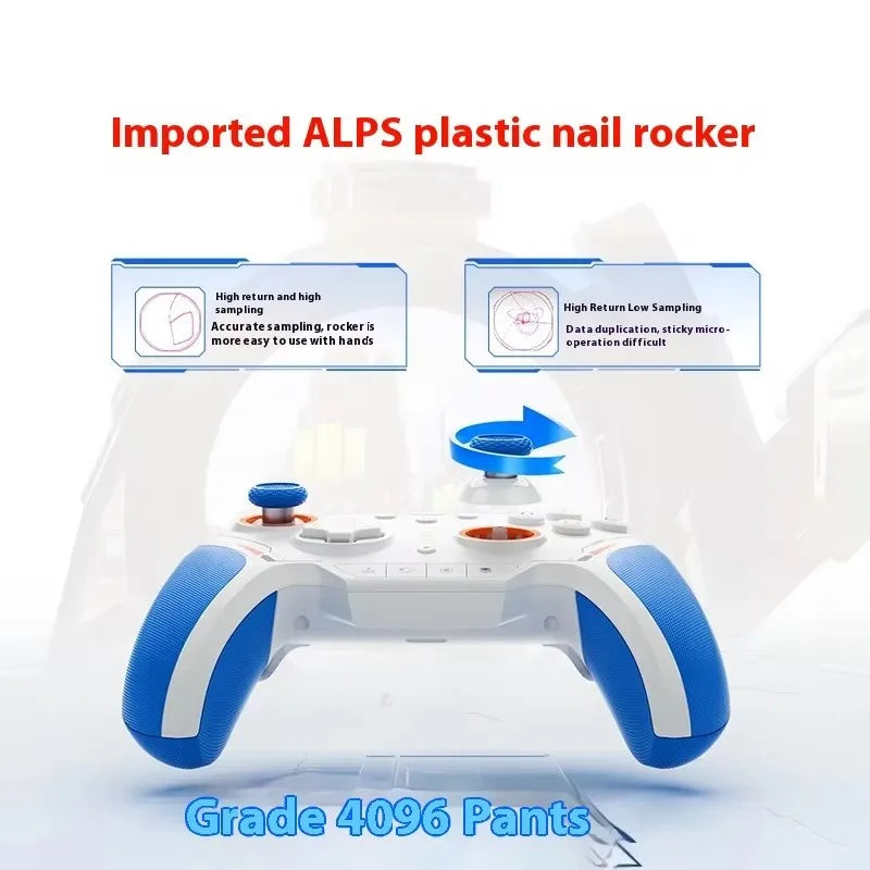 BIGBIGWON Blitz 2 TMR Star Flash Gamepads Bluetooth Wireless Somatosensory Controllers 2000HZ For NS PC Steam Game Customized