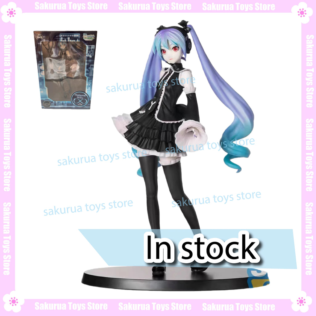 In Stock SPM Miku Project DIVA Infinity Dress Ver. Scenic Figures Ornament Toys Action Figure Collection Gifts