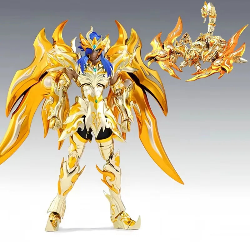Toypoint/TP Saint Seiya Myth Cloth EXM Scorpio Milo SOG Totem/Object Gold Knights of the Zodiac Anime Figure Model Toy