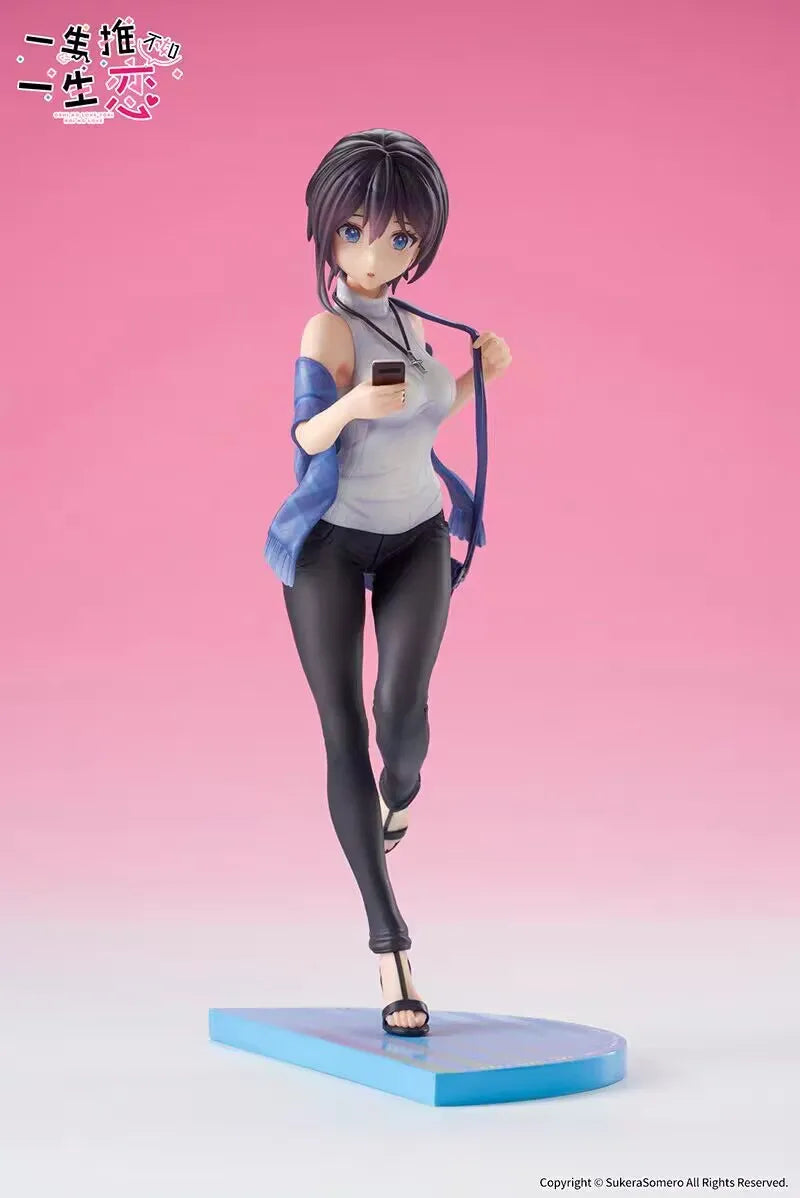 Original in Stock APEX Oshirabu:waifus Over Husbandos Hayahoshi Akuru Furutachi Ren Kurumizawa Koibito Anime Action Figurine Toy