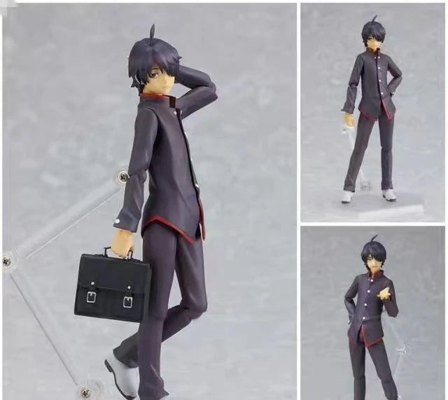 In Stock Original Bakemonogatari Koyomi Araragi figma 097 Max Factory Figure Action Figure Model Toy Character Doll Gift