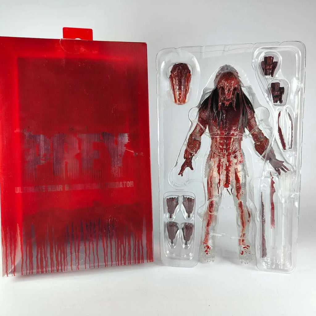 НОВА Мечка Кръвна Прей Ultimate Feral Predator Екшън Фигурка Модел Играчки Съвместна Подвижна Кукла Ужас Подарък За Деца