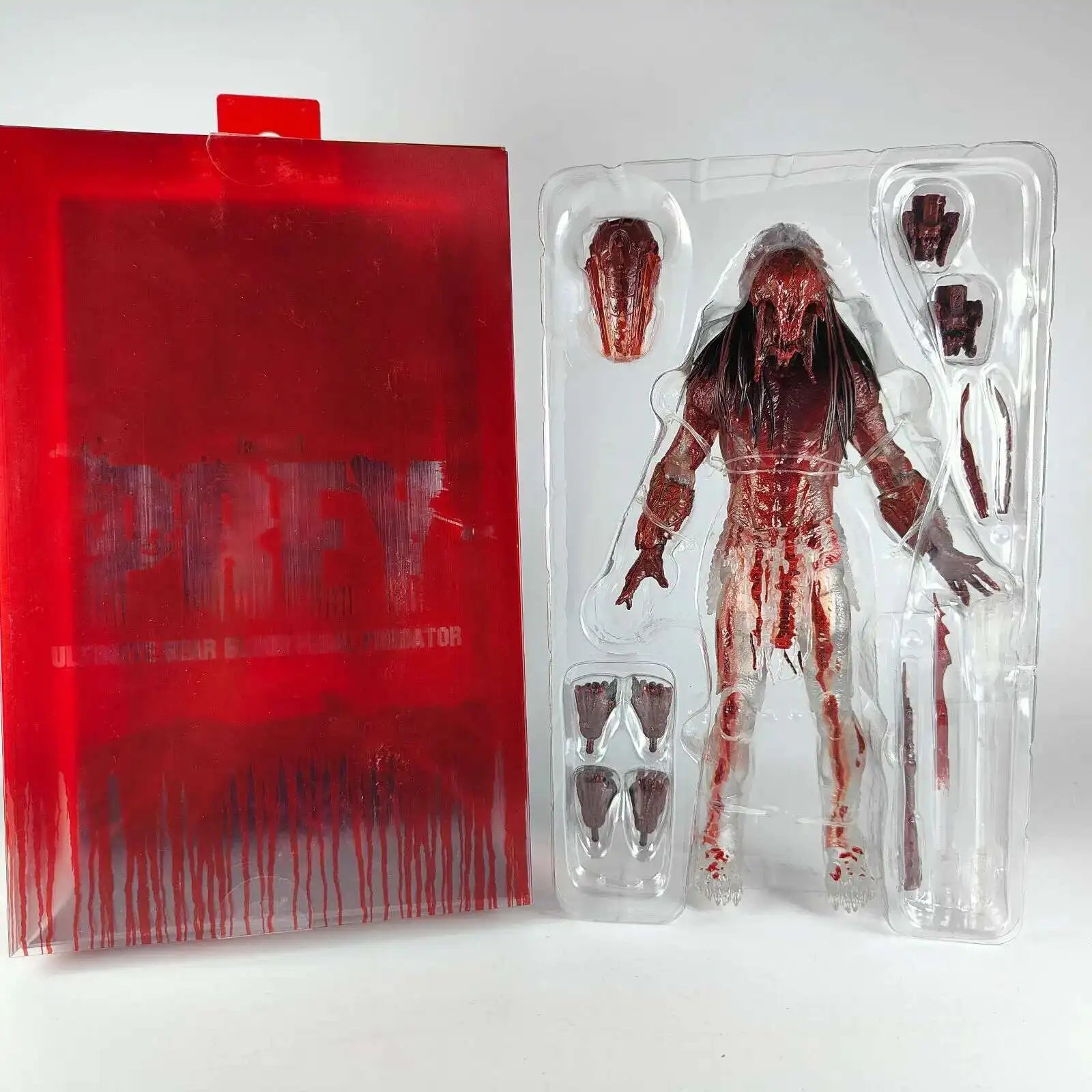 НОВА Мечка Кръвна Прей Ultimate Feral Predator Екшън Фигурка Модел Играчки Съвместна Подвижна Кукла Ужас Подарък За Деца