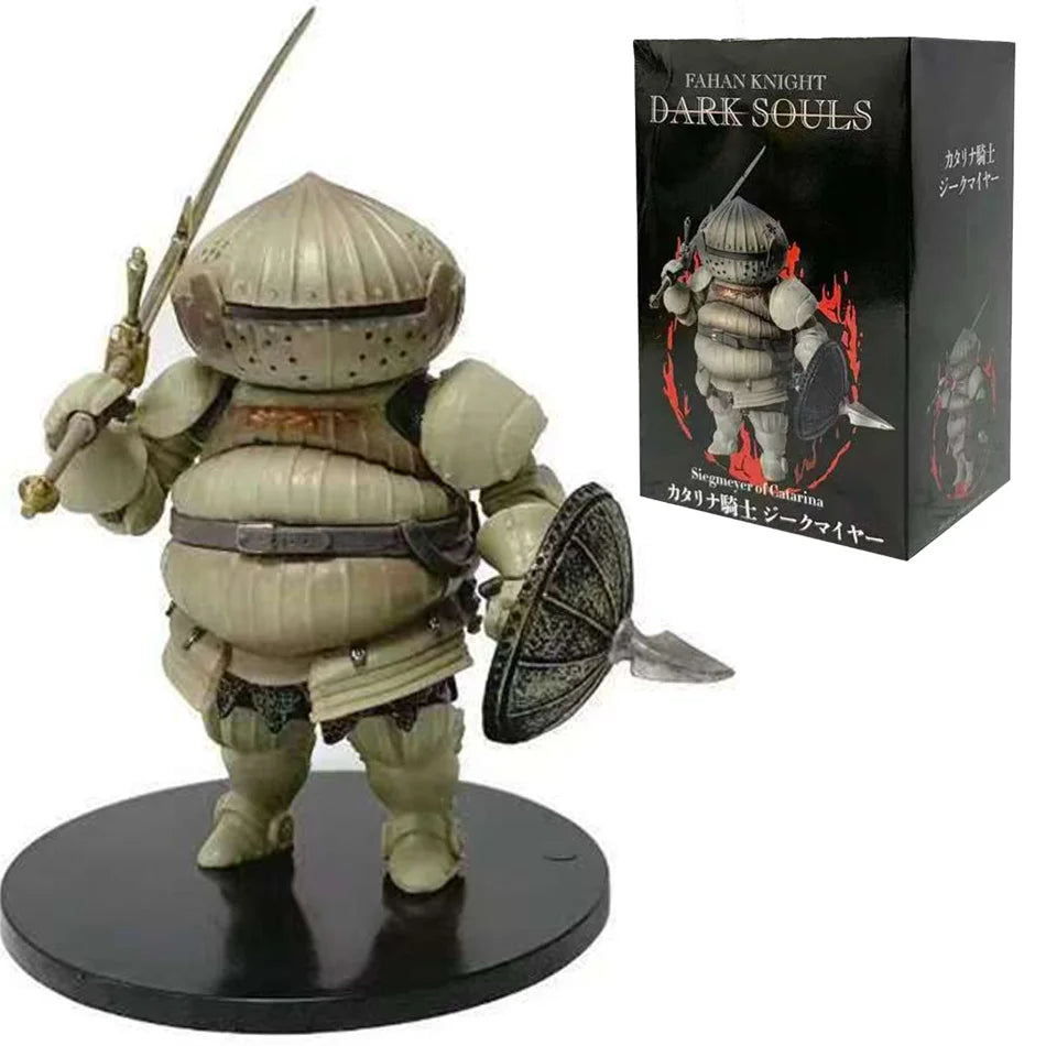 Hot Q version Dark Souls Anime Action Onion Figure Catarina Kishi Siegmeyer Toy Doll Anime Figurine Model Toys For Boy Gifts