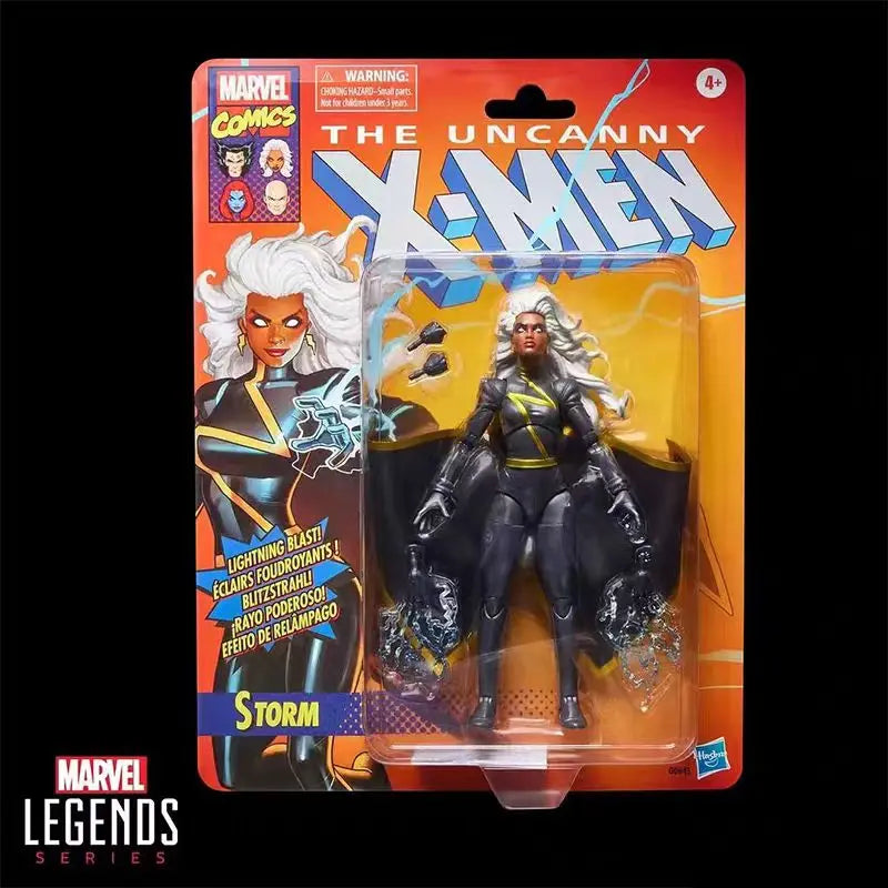 Original Hasbro MARVEL Legends Series THE UNCANNY X-Men Storm Anime Figure Toys Ornaments Collection