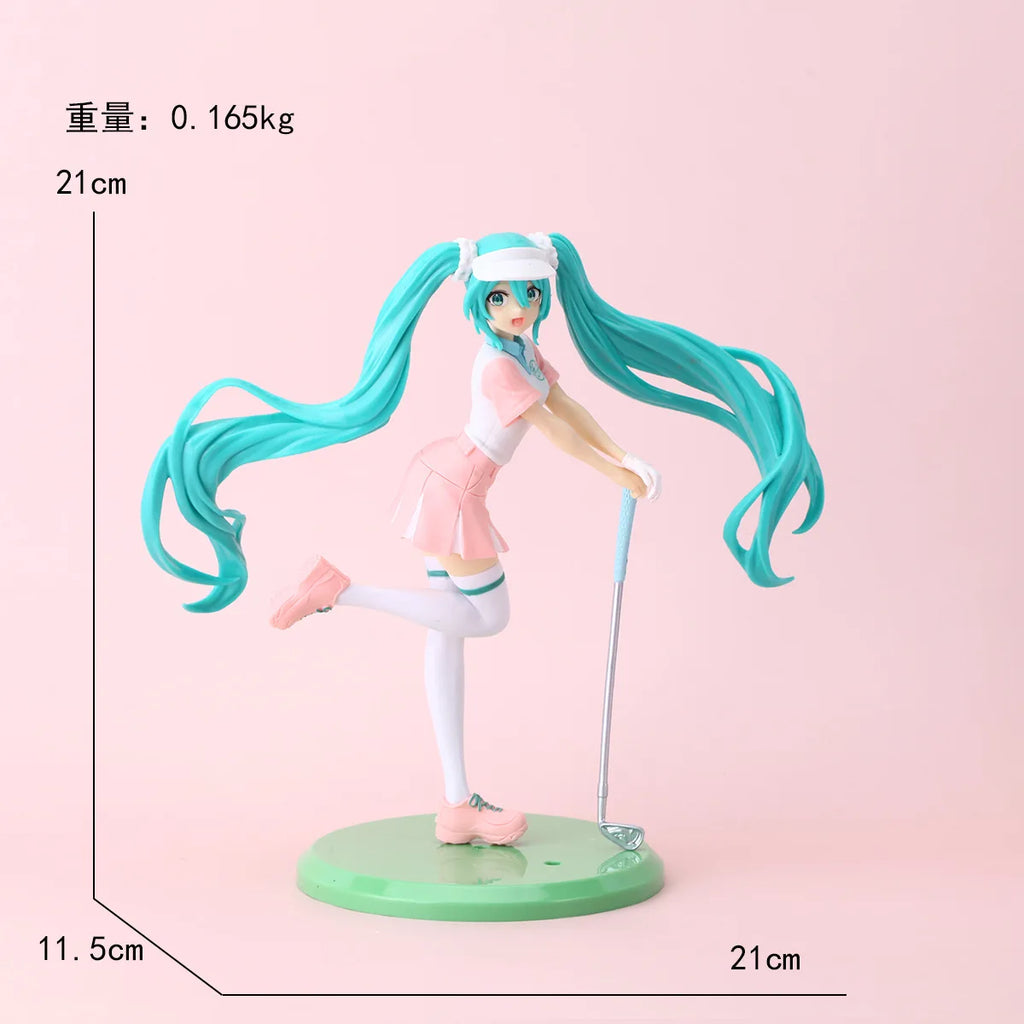 Miku Sakura Lolita Bunny Ears Girl Pillow Miku Swimming Ring Pajamas Rem Rabbit Hug Qiong Mei Figure Anime Cosplay Cushion Doll
