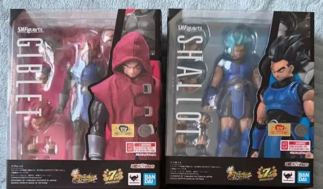 In-stock Bandai SHF Dragon Ball Z GIBLET SHALLOT 7th Anniversary Limited Edition 1/12 Action Figure Model Collectible Gift
