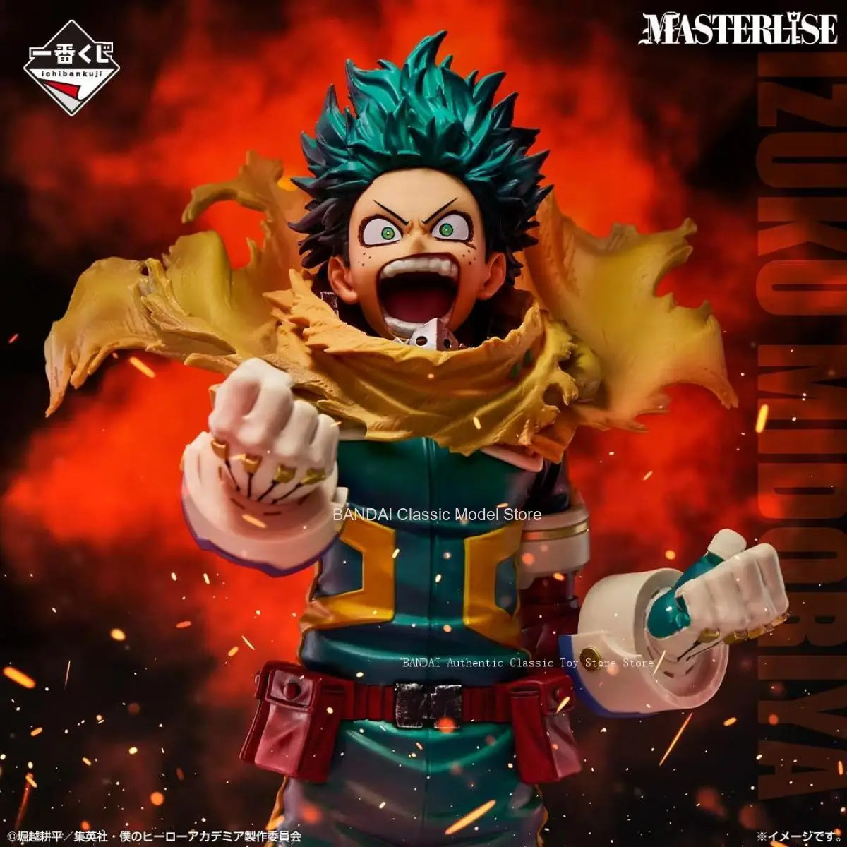 In Stock Original Bandai Ichiban Kuji My Hero Academia Izuku Midoriya Katsuki Bakugo Endeavor Hawks Anime Figures Model Gift