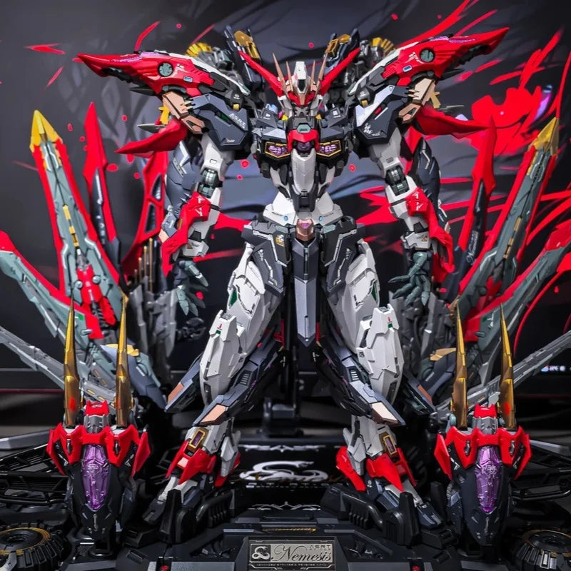 Infinite Dimension RT-002 NEMESIS Mecha Model 1/100 Scale Assembling PVC Collectible Action Toy Suitable For Adults And Kids