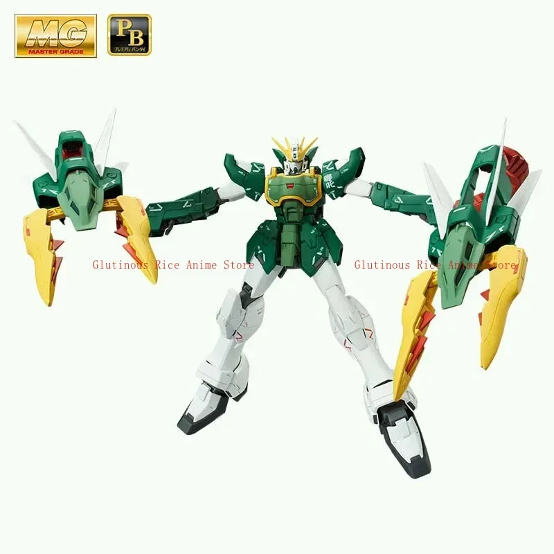 In stock Bandai Gundam Model Kit for Boys Anime Figures PB MG 1/100 Altron EW Crossbone Mobile Imbibe Gunpla Action Figure Toys