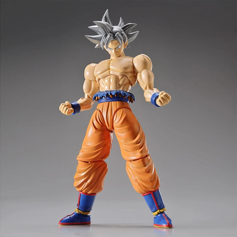 Bandai Original Genuine Dragon Ball Model Kit Figure-rise Standard Son Gokou Ultra Instinct Collection Action Figure Model Toys