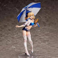Anime character Fate/Stay Night, saber racing girl anime model small ornament gift