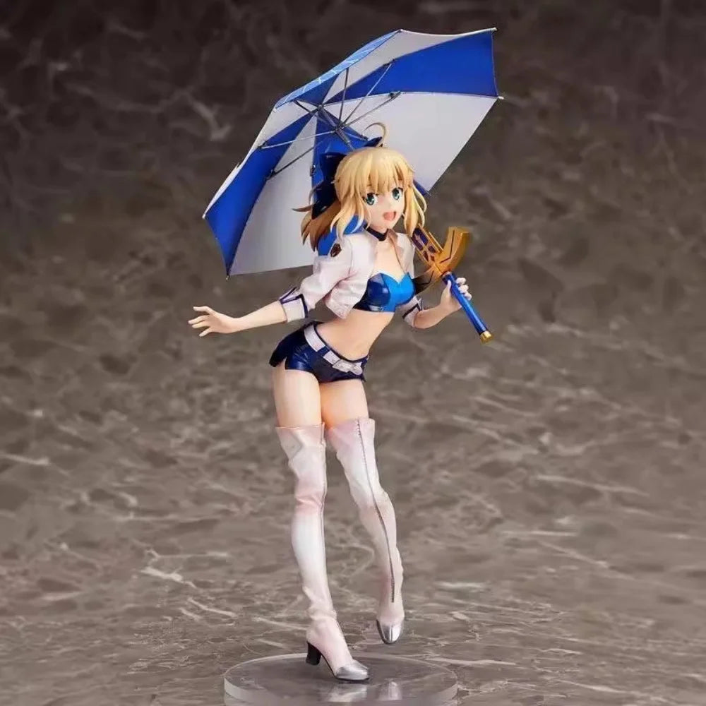 Anime-Figur Fate/Stay Night, Säbelrennmädchen-Anime-Modell, kleines Deko-Geschenk