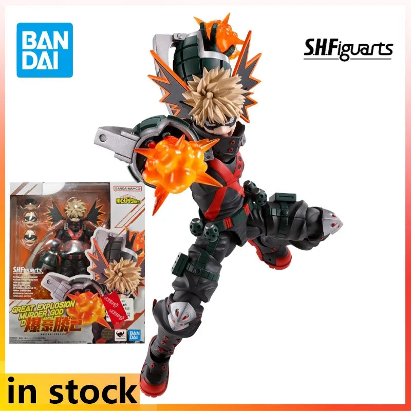 Bandai S. H. Figuarts Finished Movable Toys My Heroic Academy Is A Huge Success Anime Action Model Toys Model Gifts for Boys