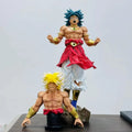 In Stock 58cm Anime Super Saiyan Figure Broli Action Figures GK Broly Model Collection Statue Desk Decor Doll for Kid Gifts Toys