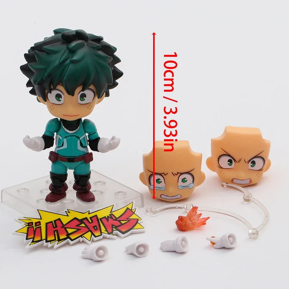Bakugo Katsuki 705 Izuku Midoriya 686 Todoroki Shoto 1112 Cute Action Figure Face Changeable Collection Model Doll Gift