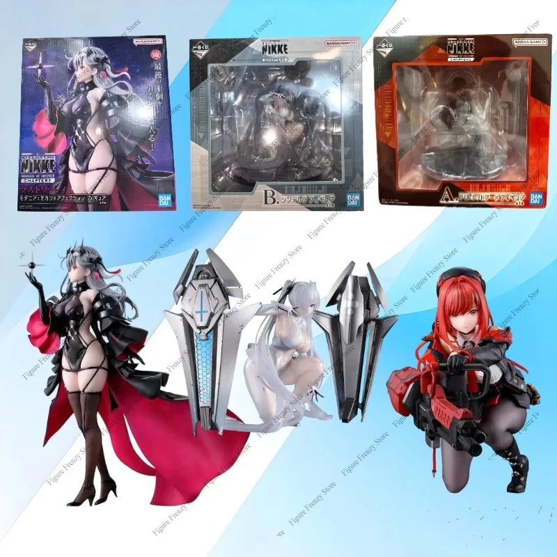Special Offer Bandai First Lottery Gods of Victory NIKKE Chapter 6 Rapi Red Hood Cinrella Mornia Second Effect Action Figure