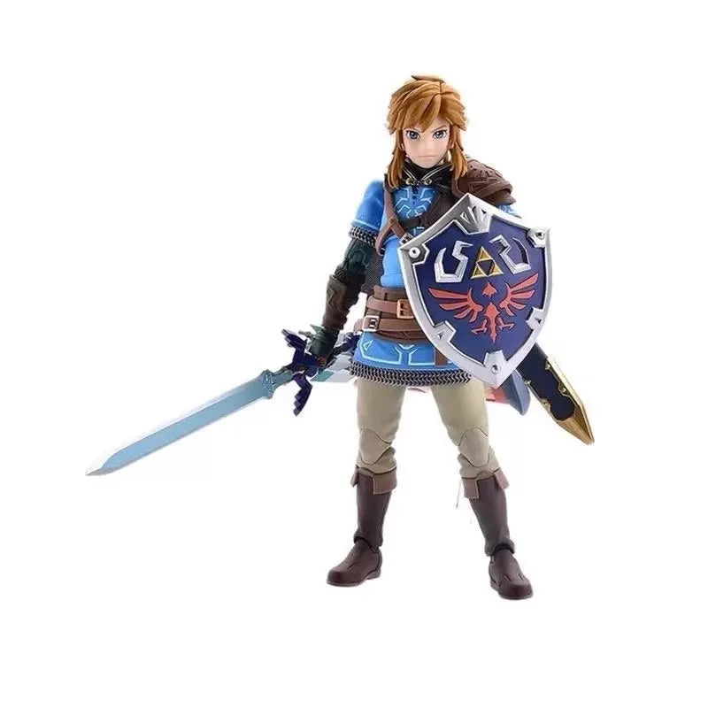 The Legend Of Zelda Tears Of The Kingdom Aciton Figure Figma 626 Link Figures Breath Of The Wild Anime Figure Collect Model Gift