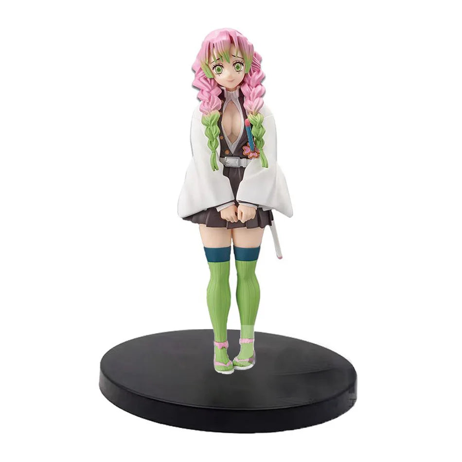 Anime Demon Slayer Action Figures Kimetsu No Yaiba Shinobu Nezuko “PVC” Dolls Model Collection Ornaments Japan Derivatives Toys