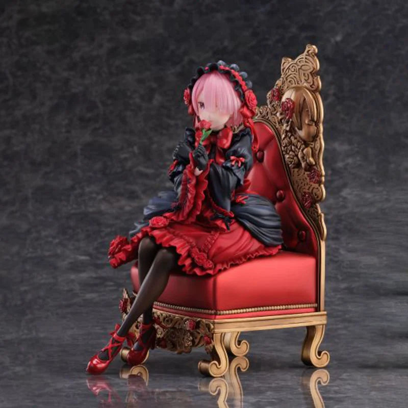 【100 % original】F:NEX auf Lager Re:Zero Kara Hajimeru Isekai Seikatsu - Rem Ram - F:Nex 1/7 Gothic Ver.garage Kit Geschenke Spielzeug Modell
