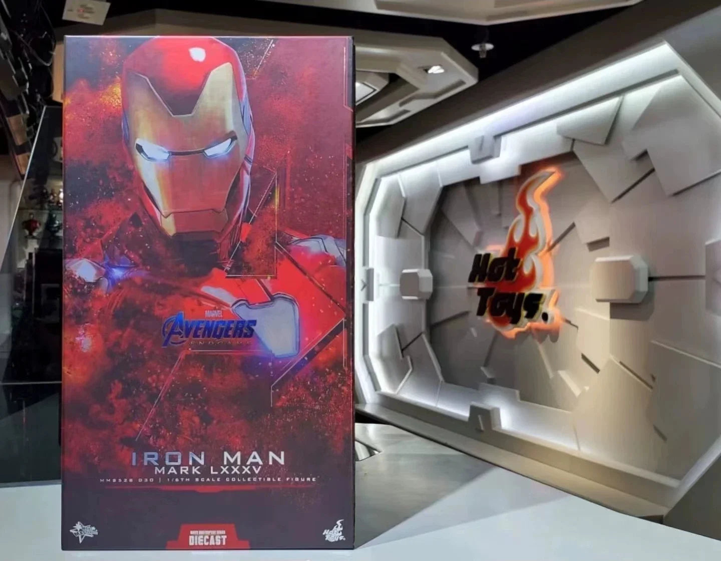 【MT】Hot Toys MMS528D30 Marvel "Avengers 4: Endgame" Iron Man MARK85 1:6 Scale Alloy Collectible Doll Movable Model Toy Gift