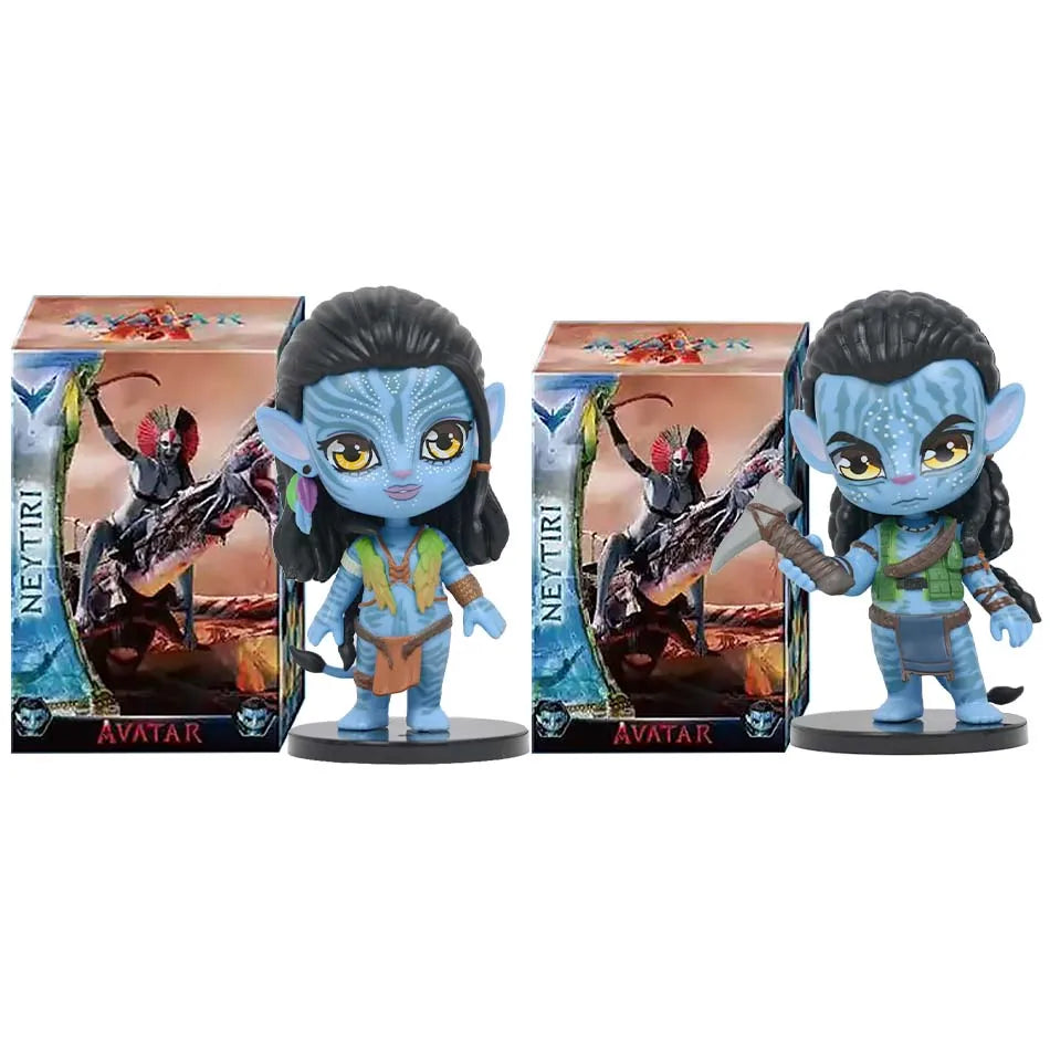 New popular Avatar: Fire and Ash cute Q-version figurine Jake Sully Neytiri PVC Figure Model Toys birthday gift Christmas gift