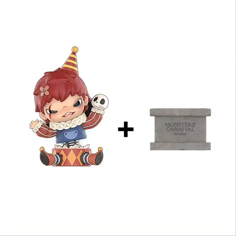 Echtes POP MART Hirono MONSTERS KARNEVAL V10 Serie Blind Box Anime Figur Sammlung Ornamente Halloween Geschenke