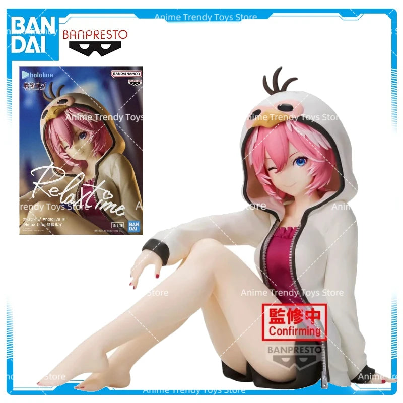 Original Bandai Banpresto Relax Time Hololive Takane Lui Collectible Animation in stock Figure Vtuber Virture Idol Model Toys wy