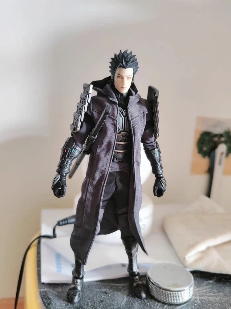 VTOYS x BMS 1/12 Punk Style Japanese Samuari Taki Anime Boy Action Figure Collection Display VSD010 6inch Soldier Model Gifts