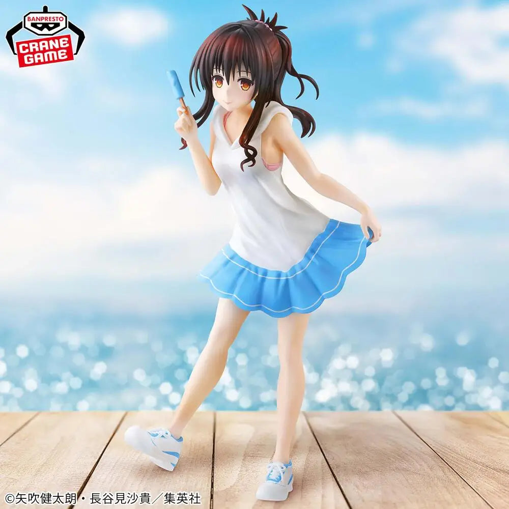 Original Bandai To Love-Ru Darkness GLITTER &amp; GLAMOURS Yuuki Mikan Anime Figur Modell Spielzeug Sammlerstücke Ornamente Geburtstagsgeschenk