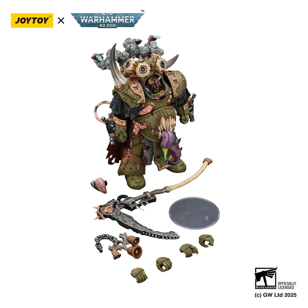 [Pre-order]JOYTOY Warhammer 40K 1/18 Action Figure Death Guard Deathshroud Terminator 3PCS Anime Military Model