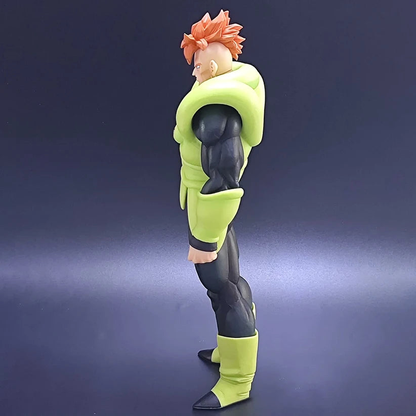 29 cm/11,42 Zoll Anime Dragon Ball Z ANDROID 16 Figur Actionfiguren PVC Statue Sammlung Modell Spielzeug Geschenke