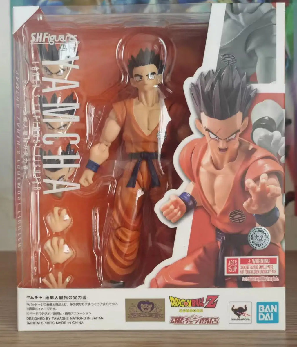 【UA】BANDAI S.H.Figuarts DRAGON BALL Z  Yamcha Action Figure Model Toy Gift