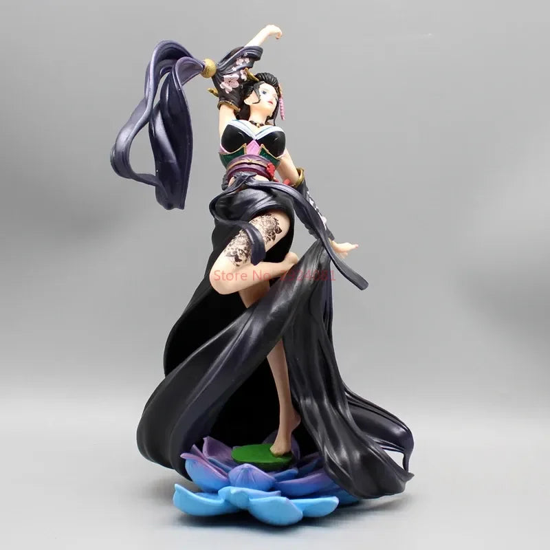 27 cm One Piece Anime Figur Gk Nico Robin Kabuki Kimono Resonance Serie Doppelköpfige Actionpuppe Modellsammlung Spielzeug Weihnachtsgeschenk