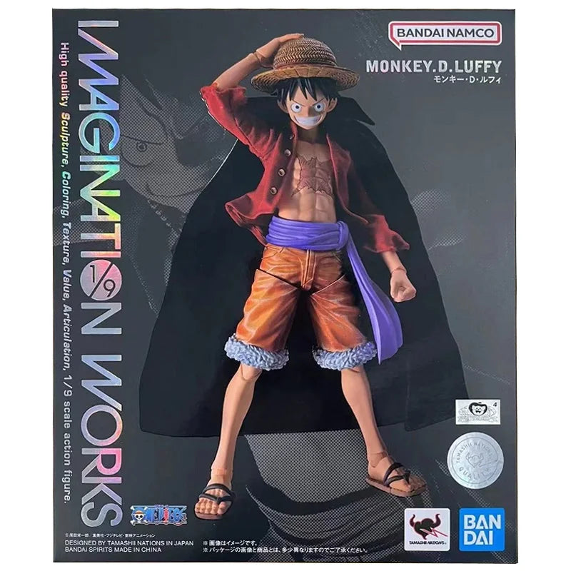 Original BANDAI SPIRITS IW IMAGINATION WORKS ONE PIECE Monkey D. Luffy Anime-Figur, Sammlerstück, Actionfigur, Geschenk