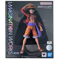 Original BANDAI SPIRITS IW IMAGINATION WORKS ONE PIECE Monkey D. Luffy Anime-Figur, Sammlerstück, Actionfigur, Geschenk