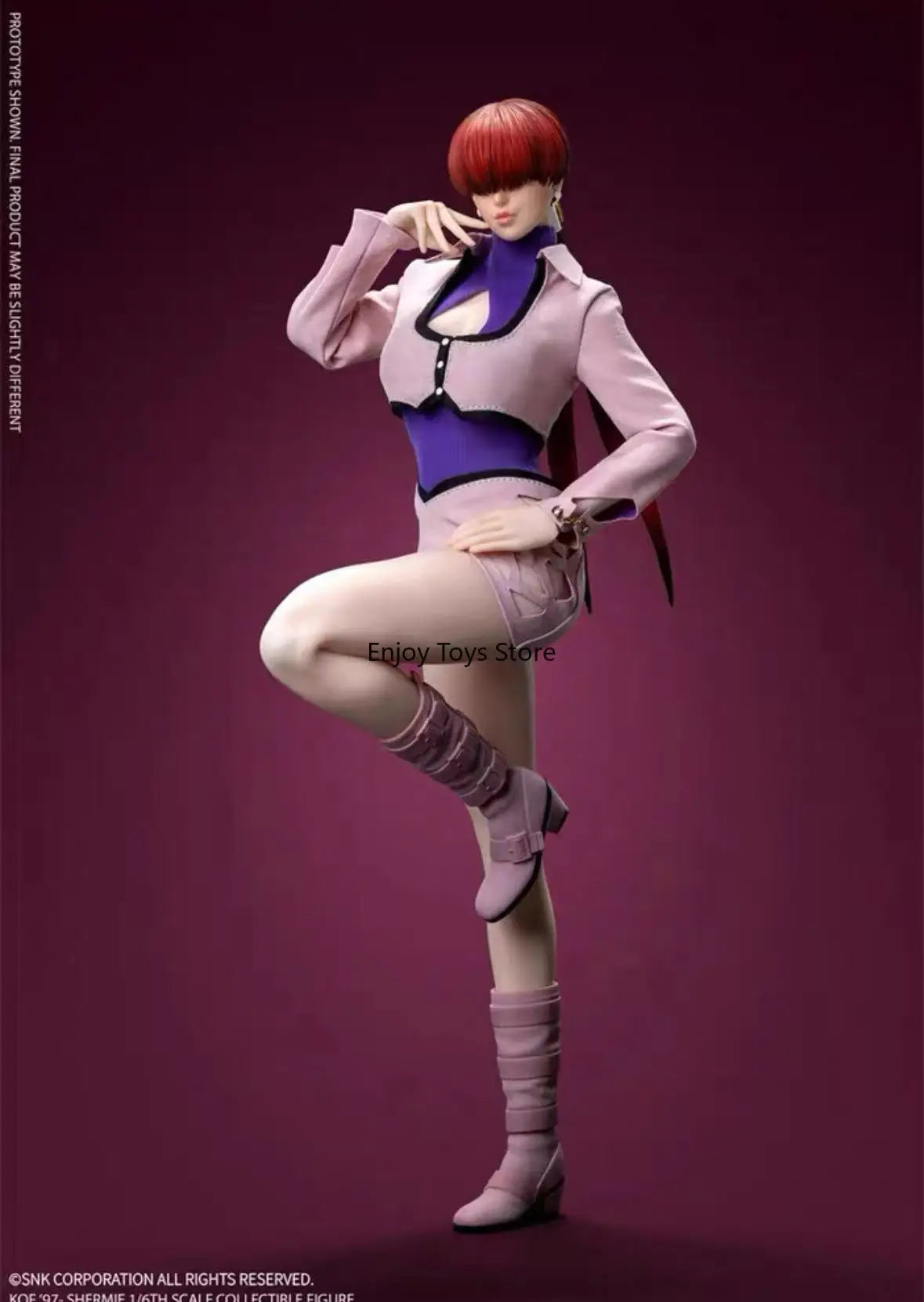 In-Stock Tuns Studio 1/6 Scale The King of Fighters '97: Shermie (Orochi Team) Poseable Action Figure
