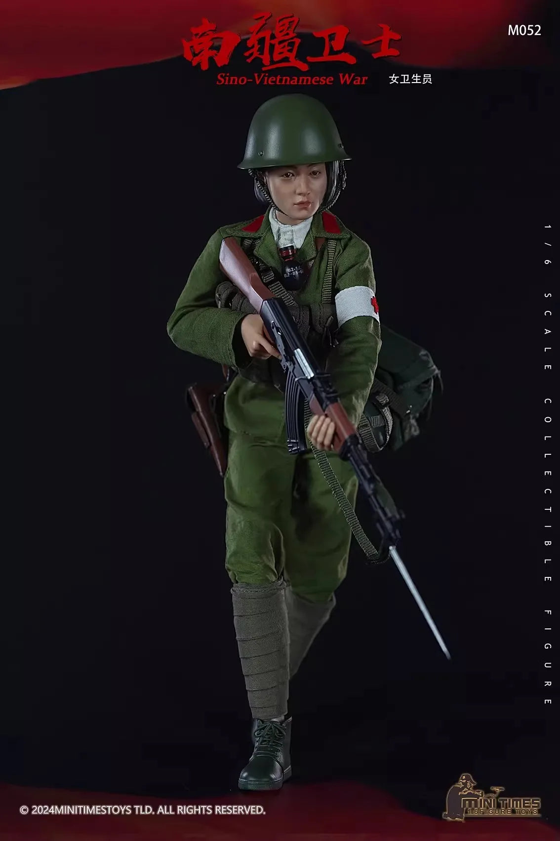 In Stock Mini Times Toys M052 1/6 Scale Collectible Counterattack Female Soldier Full Set 12 inch Action FIgure Doll Toys